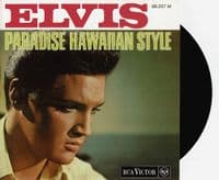 ELVIS PRESLEY Paradise Hawaiian Style EP Vinyl Record 7 Inch RCA Victor 2001 Ltd Edition Pic Sleeve