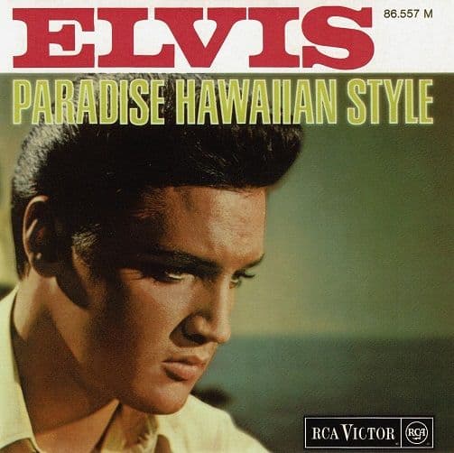 ELVIS PRESLEY Paradise Hawaiian Style EP Vinyl Record 7 Inch RCA Victor 2001 Ltd Edition Pic Sleeve