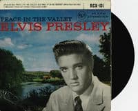 ELVIS PRESLEY Peace In The Valley EP Vinyl Record 7 Inch RCA Victor 1964 Laminated Sleeve RCX-101 45
