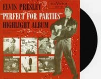 ELVIS PRESLEY Perfect For Parties EP Vinyl Record 7 Inch RCA Victor 2001 Limited Edition Pic Sleeve