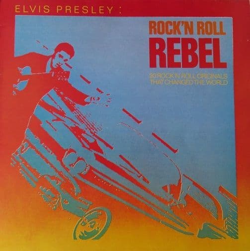 ELVIS PRESLEY Rock 'N Roll Rebel Vinyl Record LP K-Tel 1982