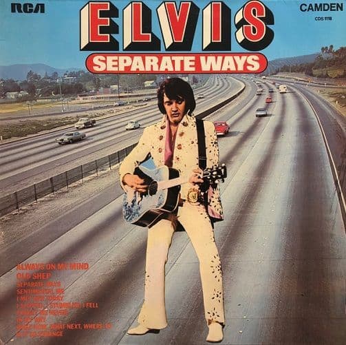 ELVIS PRESLEY Separate Ways Vinyl Record LP RCA Camden 1973