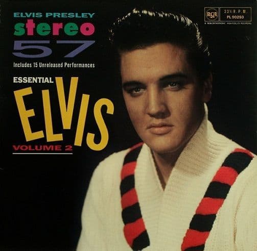ELVIS PRESLEY Stereo '57 - Essential Elvis Volume 2 Vinyl Record LP RCA 1988