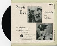 ELVIS PRESLEY Strictly Elvis EP Vinyl Record 7 Inch RCA 1961 RCX 175 Laminated Picture Sleeve 45rpm