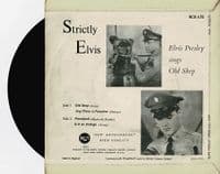 ELVIS PRESLEY Strictly Elvis EP Vinyl Record 7 Inch RCA 1961 RCX-175 Original UK Pressing Pic Sleeve