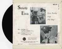ELVIS PRESLEY Strictly Elvis EP Vinyl Record 7 Inch RCA Victor 1964 RCX 175 Extended Play Pic Sleeve