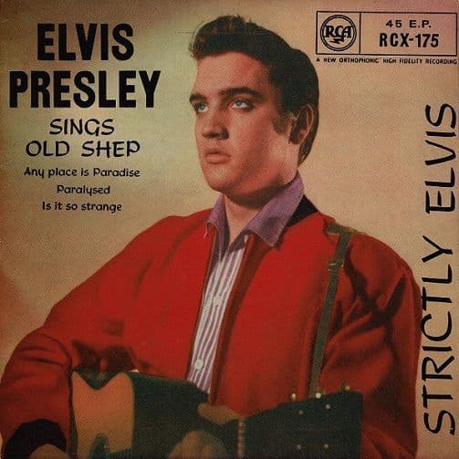 ELVIS PRESLEY Strictly Elvis EP Vinyl Record 7 Inch RCA Victor 1964 RCX 175 Extended Play Pic Sleeve