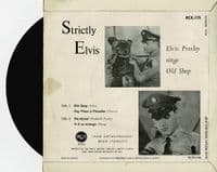 ELVIS PRESLEY Strictly Elvis EP Vinyl Record 7 Inch RCA Victor 1964 RCX 175 Small Silver Spot Label