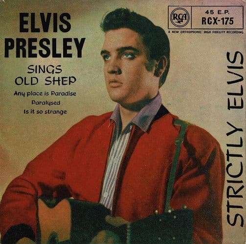 ELVIS PRESLEY Strictly Elvis EP Vinyl Record 7 Inch RCA Victor 1969..
