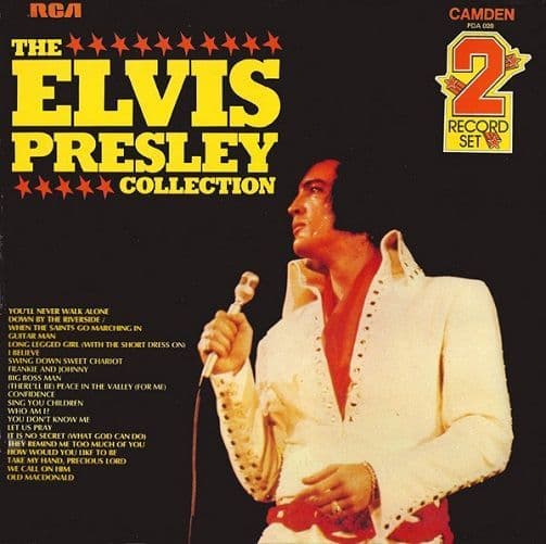 ELVIS PRESLEY The Elvis Presley Collection Vinyl Record LP RCA Camden 1977