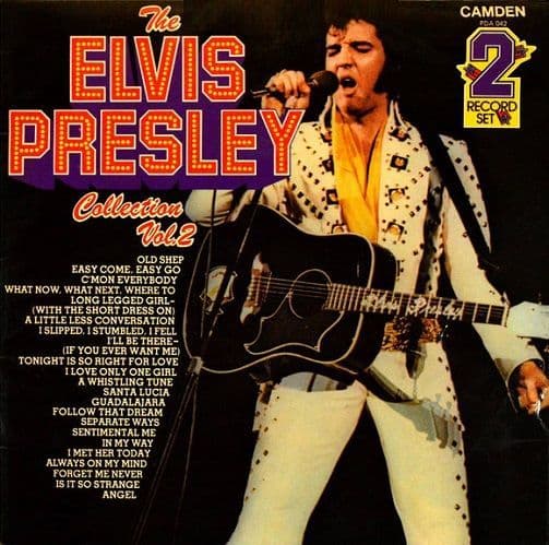 ELVIS PRESLEY The Elvis Presley Collection Vol. 2 Vinyl Record LP RCA Camden 1978