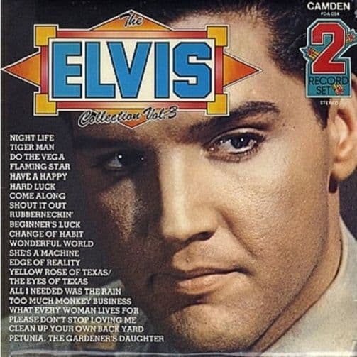 ELVIS PRESLEY The Elvis Presley Collection Vol. 3 Vinyl Record LP Camden 1979