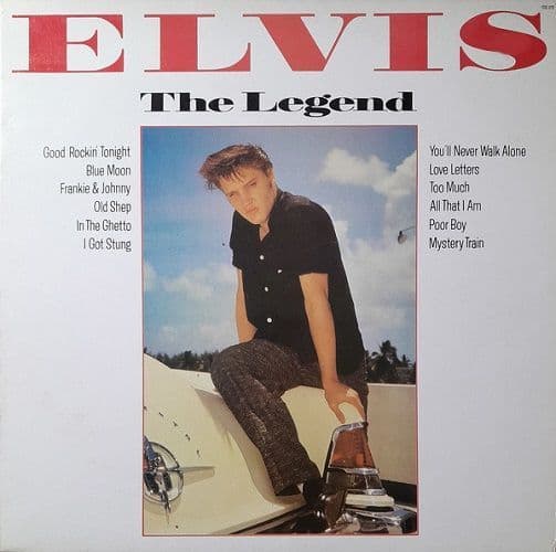 ELVIS PRESLEY The Legend Vinyl Record LP Camden 1983