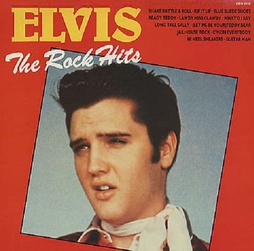 ELVIS PRESLEY The Rock Hits Vinyl Record LP Camden 1983