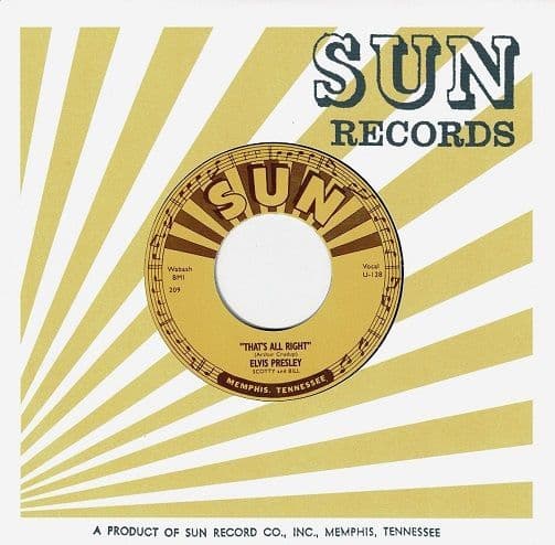 ELVIS PRESLEY The Sun Singles Collection Vinyl Record 7 Inch Sun