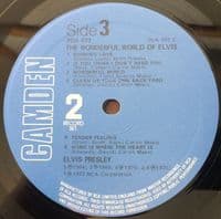 ELVIS PRESLEY The Wonderful World Of Elvis Vinyl Record LP Camden 1981