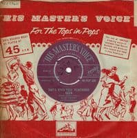 ELVIS PRESLEY WITH THE JORDANAIRES All Shook Up Vinyl Record 7 Inch HMV 1957 POP 359 UK Silver Print