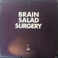 EMERSON, LAKE & PALMER (ELP) Brain Salad Surgery Vinyl Record LP Manticore 1973