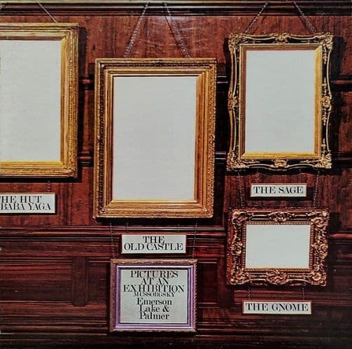EMERSON, LAKE & PALMER (ELP) Pictures At An Exhibition Vinyl Record LP US Cotillion 1972