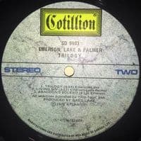 EMERSON, LAKE & PALMER (ELP) Trilogy Vinyl Record LP Canadian Cotillion 1972