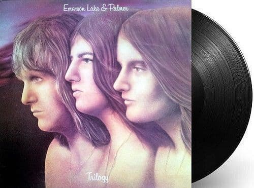EMERSON LAKE & PALMER ELP Trilogy Vinyl Record LP Island 1972