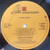 EMMYLOU HARRIS Elite Hotel Vinyl Record LP Reprise 1976
