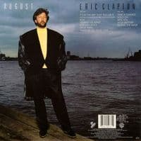 ERIC CLAPTON August Vinyl Record LP Duck 1986