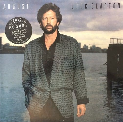 ERIC CLAPTON August Vinyl Record LP Duck 1986