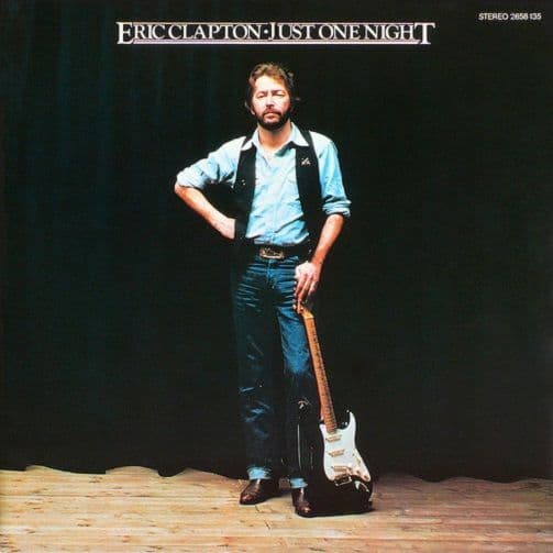 ERIC CLAPTON Just One Night Vinyl Record LP German RSO 1980