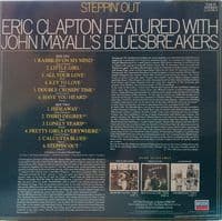 ERIC CLAPTON WITH JOHN MAYALL'S BLUESBREAKERS Steppin' Out Vinyl Record LP Decca