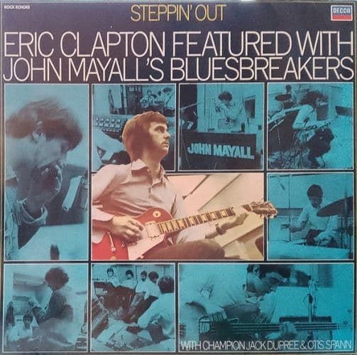 ERIC CLAPTON WITH JOHN MAYALL'S BLUESBREAKERS Steppin' Out Vinyl Record LP Decca