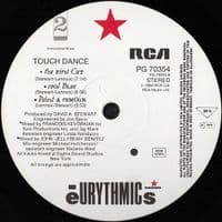 EURYTHMICS Touch Dance Vinyl Record LP RCA 1984