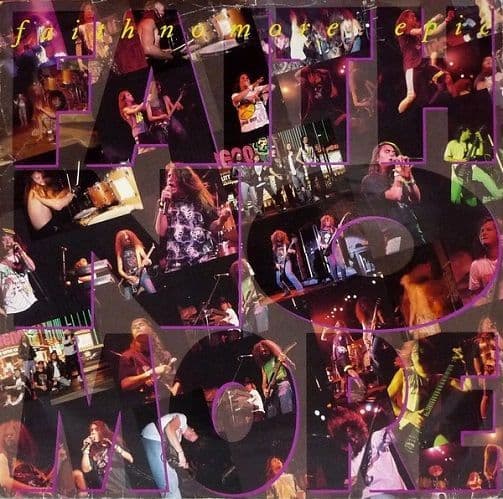 FAITH NO MORE Epic Vinyl Record 12 Inch London 1990