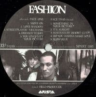 FASHION Fabrique Vinyl Record LP Arista 1982