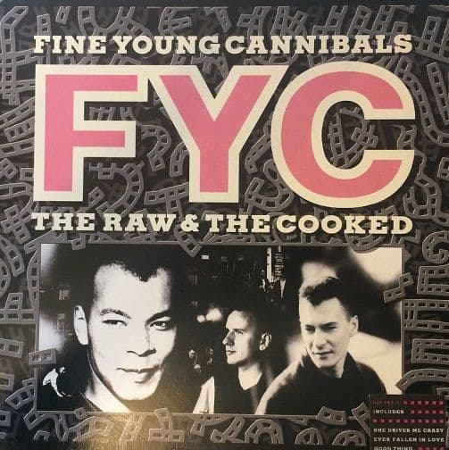 FINE YOUNG CANNIBALS The Raw & The Cooked Vinyl Record LP London 1988
