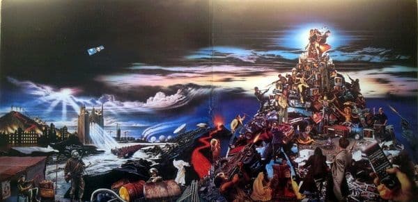 FISH Vigil In A Wilderness Of Mirrors Vinyl Record LP EMI 1990