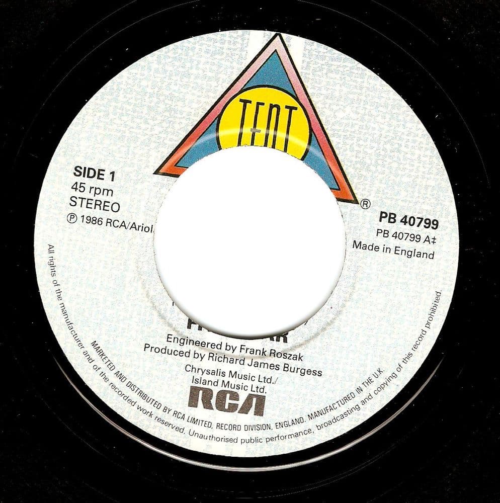 FIVE STAR (5 STAR) Find The Time Vinyl Record 7 Inch Tent 1986