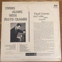 FLOYD CRAMER Swing Along With Floyd Cramer Vinyl Record LP RCA Victor 1963