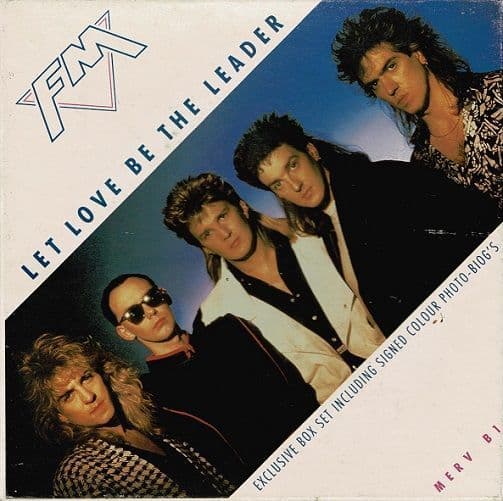 FM Let Love Be The Leader Vinyl Record 7 Inch Portrait 1987 Box Set Signed