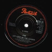 FM Let Love Be The Leader Vinyl Record 7 Inch Portrait 1987 Box Set Signed MERV B1 Limited Edition