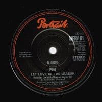 FM Let Love Be The Leader Vinyl Record 7 Inch Portrait 1987 Box Set Signed MERV B1 Limited Edition