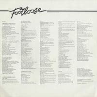 Footloose - Original Motion Picture Soundtrack Vinyl Record LP CBS 1984
