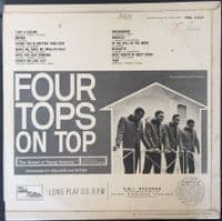 FOUR TOPS Four Tops On Top Vinyl Record LP Tamla Motown 1966