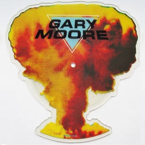GARY MOORE Shapes Of Things To Come Vinyl Record 7 Inch 10 1984 Shaped Picture Disc