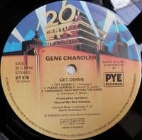 GENE CHANDLER Get Down Vinyl Record LP 20th Century Fox 1978