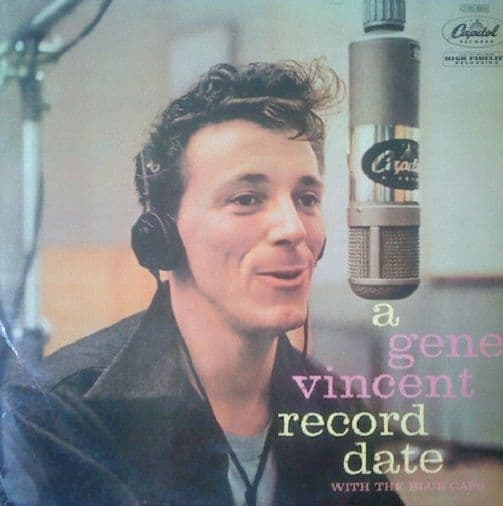 GENE VINCENT A Gene Vincent Record Date Vinyl Record LP French Capitol.