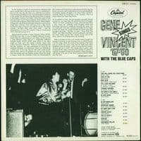 GENE VINCENT Gene Sings Vincent '57-'59 Vinyl Record LP French Capitol 1981