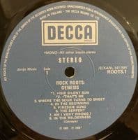 GENESIS Rock Roots Vinyl Record LP Decca 1976