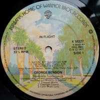GEORGE BENSON In Flight Vinyl Record LP Warner Bros. 1977