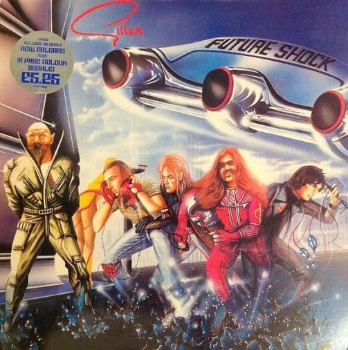 GILLAN Future Shock Vinyl Record LP Virgin 1981